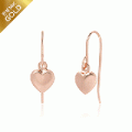 ＃50% discount<br> <font color='red'>All 14K gold</font><br> heart gold ball earring<BR> EA1505 Korea