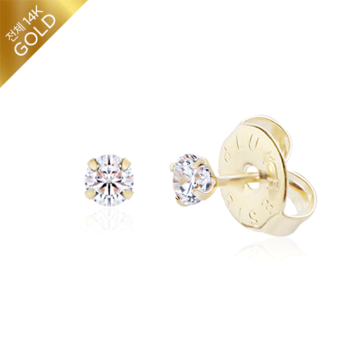 #Daily Sale★<br> <font color='red'>All 14K gold★Same-day shipping★</font><br> Conde Mini Earring<BR> EA1226