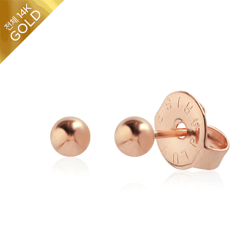 #Daily Sale★<BR> <font color="red">All 14K gold★</font><br> Eclat Mini Earring<BR> EA1227