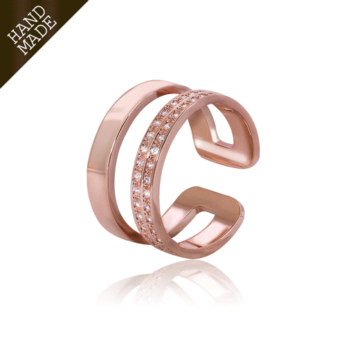 #Daily Sale★<br> <font color="red">★Same-day shipping★</font><br> Basilica Two Line Ring (free)<BR> RA0511