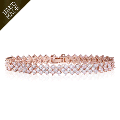 #Daily Sale + Free Shipping★<br> <font color="red">★Same-day shipping★</font><br> Aurora crystal tennis bracelet<br> BA0405