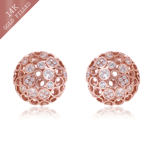 #Daily Sale★<br> <font color="red">14k GF★</font><br> Lepenny Bold Earring<br> EA2749