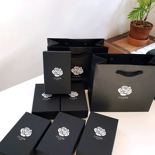 luxury gift packing<br> Gift case + shopping bag