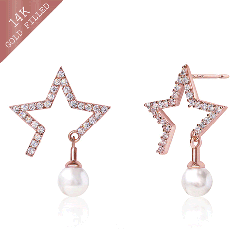 #Daily Sale★<br> <font color="red">14K★</font><br> Papista pearl Earring<br> EA2924