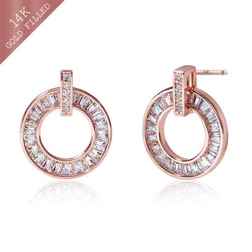 #Limited quantity special price★<br> <font color="red">14k GF★Same day shipping★</font><br> Yrel Crystal Earring<br> EA2916