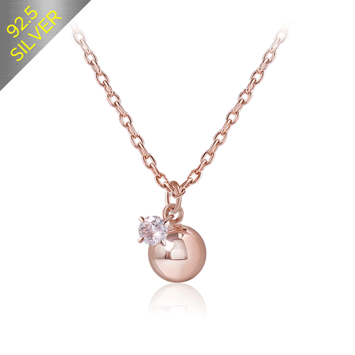 #Daily Sale★<br> <font color="red">★Same day shipping★Total 92.5 Silver</font><br> kechi ball necklace<br> NA0325
