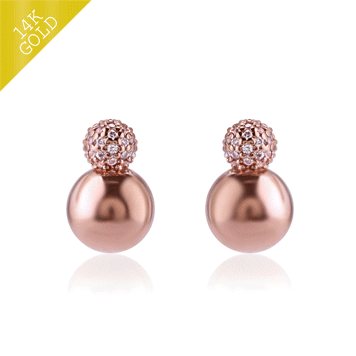 #Daily Sale★<br> <font color="red">14k gold★Same-day shipping★</font><br> Mignon Bold Earring<BR> EA2032