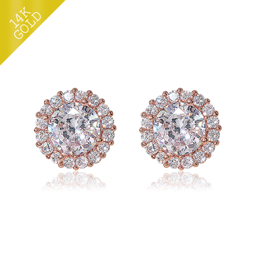 #Daily Sale★<br> <font color="red">14k gold★Same-day shipping★</font><br> Elysee Crystal Earring<br> EA2318