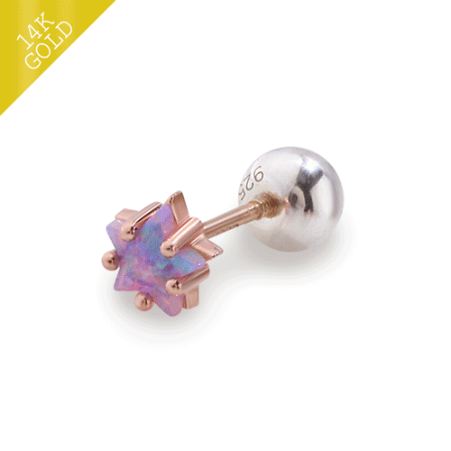 #50% off new items<br> <font color="red">14k gold★Same-day shipping★</font><br> pania opal piercing<br> CEA0033