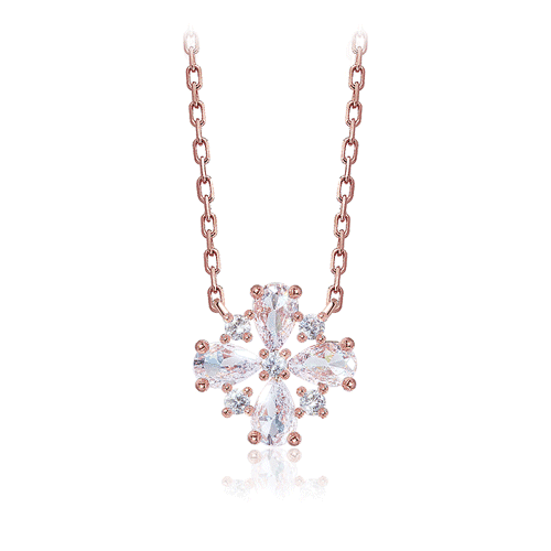 #Daily Sale★<br> <font color="red">★Same-day shipping★</font><br> Sizel Crystal Necklace<br> NA0552