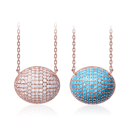 #Daily Sale★<br> <font color="red">★Same-day shipping★</font><br> Mibol Round Necklace<br> NA0569