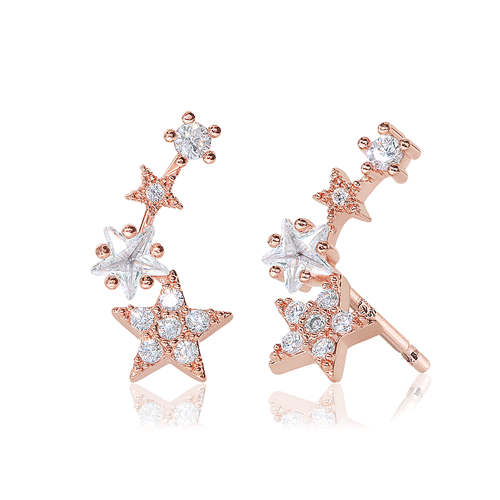 #Daily Sale★<br> <font color="red">14k GF★</font><br> Fistic Star Earring<br> EA3004