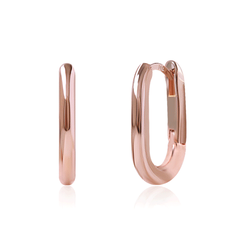 #Daily Sale★ <font color="red"><br>14k gold★</font><br> Glyn One Touch Ring Earring<BR> EA1564