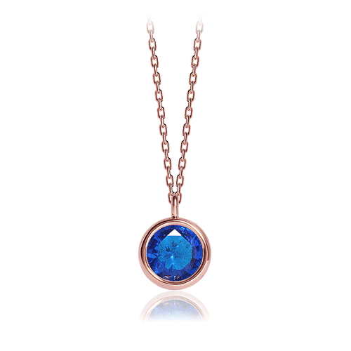 #Daily Sale★<br> <font color="red">★Same-day shipping★</font><br> Blue Sapphire Necklace<br> NA0322