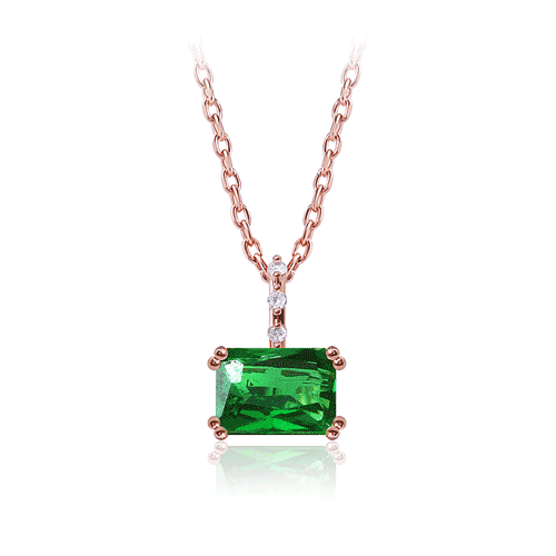 #Daily Sale★<br><font color="red"> </font>Forest Emerald Necklace<br> NA0379
