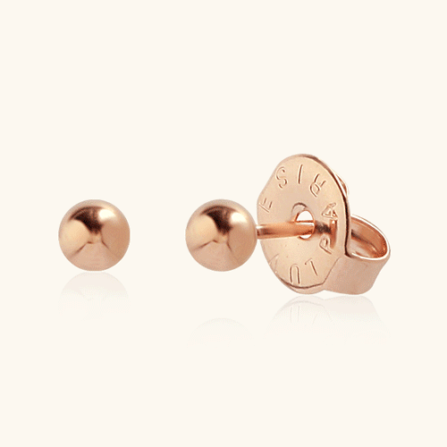 Daily Sale★<BR> <font color="red">All 14K gold★</font><br> Eclat Mini Earring<BR> EA1227