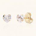 Daily Sale★<br> <font color='red'>All 14K gold★Same-day shipping★</font><br> Bly heart Mini Earring<BR> EA1504 Korea