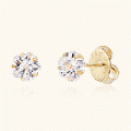 Daily Sale★<br> <font color='red'>All 14K gold★Same-day shipping★</font><br> Olenne Flower Mini Earring<BR> EA1506 Korea