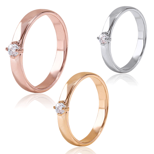 Flat price 9,800 won★<BR> <font color="red">★Same-day shipping★</font><br> Meriming simple Ring (No. 13-17)<BR> RA0484