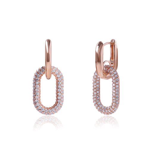Daily Sale★<br> <font color="red">14k gold★Same-day shipping★</font><br> Herdi One Touch Ring Earring<br> EA2327