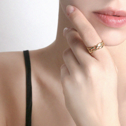 New arrivals 50% off ★Free shipping<br> <font color="red">Lucky Rich Fish Ring<BR></font> Pardeng Tourine Ring (free, L)<BR> RA0652