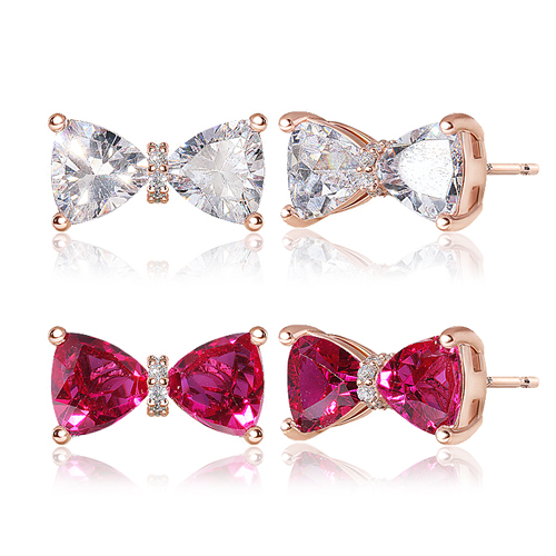 Summer Sale Special + Free Shipping★<br> <font color="red">14K★</font><br> Bonita Bowknot Earring<br> EA2896 Korea