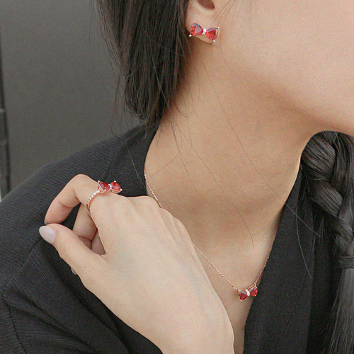 Summer Sale Special + Free Shipping★<br> <font color="red">14K★</font><br> Bonita Bowknot Earring<br> EA2896