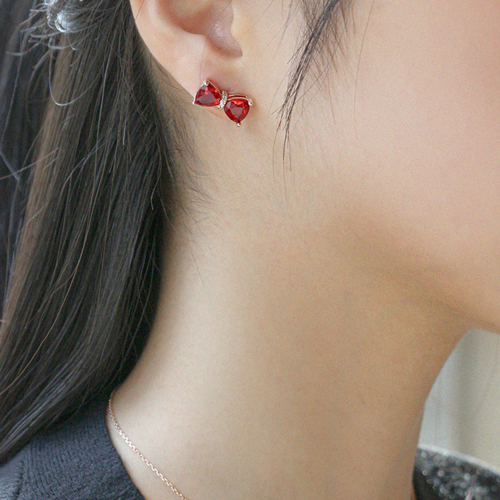 Summer Sale Special + Free Shipping★<br> <font color="red">14K★</font><br> Bonita Bowknot Earring<br> EA2896