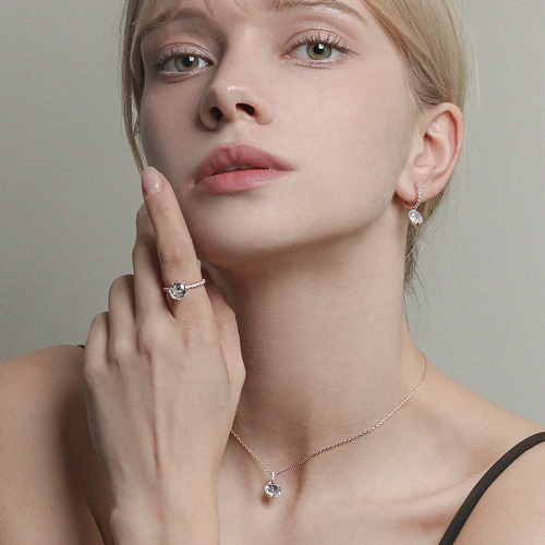Special price for one day only♥Free shipping<BR> <font color="red">14k gold★</font><br> Diamond One Stone SET<BR> SET0071