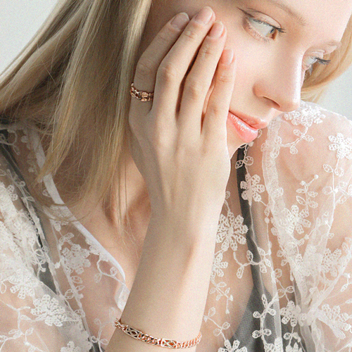 May Spring Special + Free Shipping ★Same-day shipping★<br> <font color="red">Lucky Rich Fish Set<BR> bracelet/Ring SET</font><br> Padeng chain SET