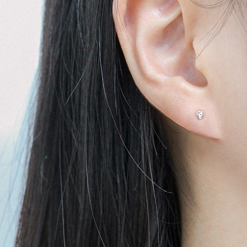 May Spring Special + Free Shipping★<br> <font color='red'>All 14K gold★</font><br> Conde Mini Earring<BR> EA1226