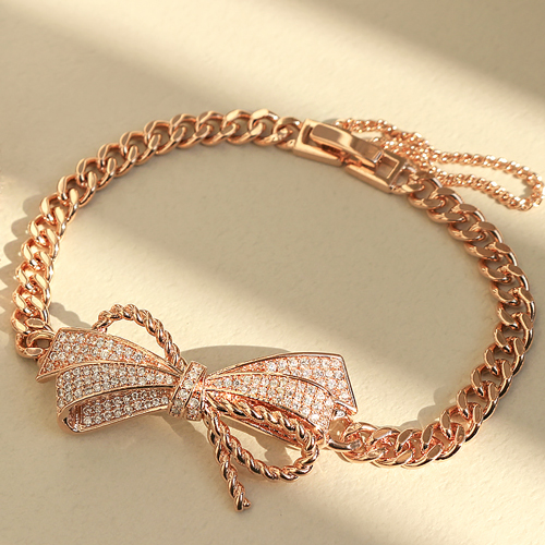 Summer Sale Special + Free Shipping★<br><font color="red"></font> Pate Bowknot bracelet<BR> BA0489