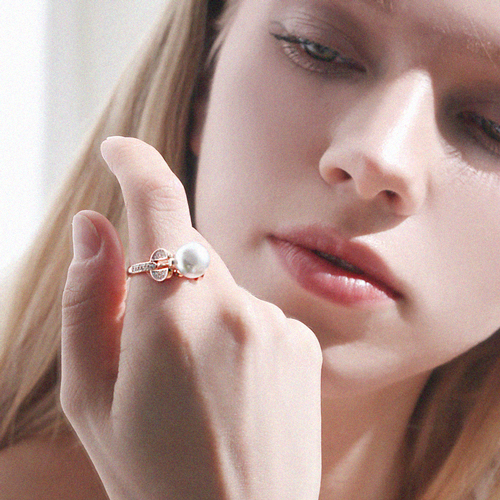New arrivals 50% off ★Free shipping<br><font color="red"> </font>Kings pearl Ring (10mm)<BR> RA0029_A