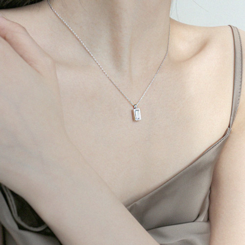 May Spring Special + Free Shipping★<br> <font color="red">14K★</font><br> Tepa Square Necklace<br> NA0636