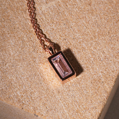 May Spring Special + Free Shipping★<br> <font color="red">14K★</font><br> Tepa Square Necklace<br> NA0636