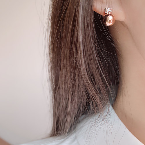 Summer Sale Special + Free Shipping★<br> <font color="red">14k★</font><br> Mignon Bold Earring<BR> EA2032