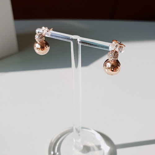 Summer Sale Special + Free Shipping★<br> <font color="red">14k★</font><br> Mignon Bold Earring<BR> EA2032