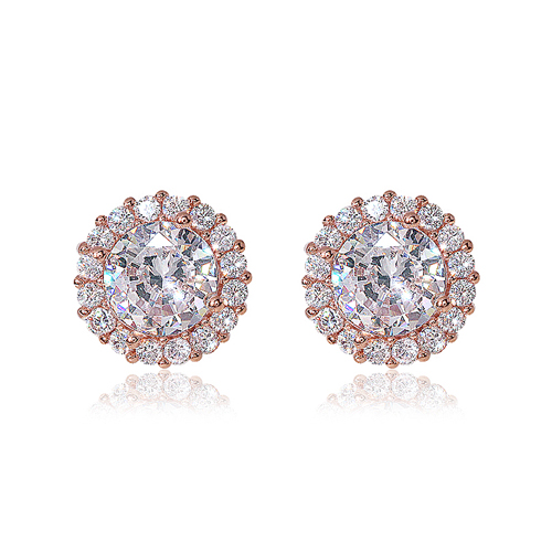 Summer Sale Special + Free Shipping★<br> <font color="red">14k★</font><br> Elysee Crystal Earrings<br> EA2318 Korea