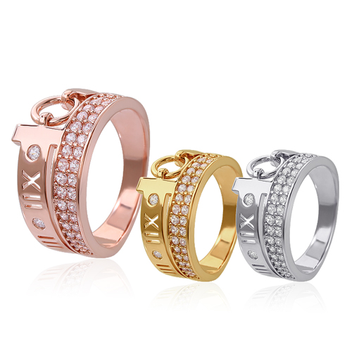 May Spring Special + Free Shipping★<br><font color="red"></font> Felice Bold Ring (11-18)<br> RA0456