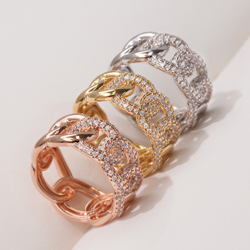 Free summer special price + free shipping★ <font color="red"><br>Blackpink Jisoo's outfit</font><br> Levisia Bold Ring (10-17) RA0473