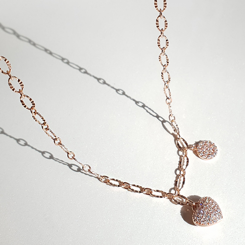 Free summer special price★Free shipping<br><font color="red"></font><br> Katie heart Necklace<Br> NA0320