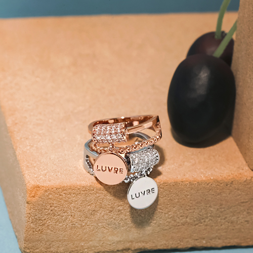 New arrivals 50% off ★Free shipping<br><font color="red"></font> Luvre Rene Olive Ring (No. 11-16)<br> RA0467