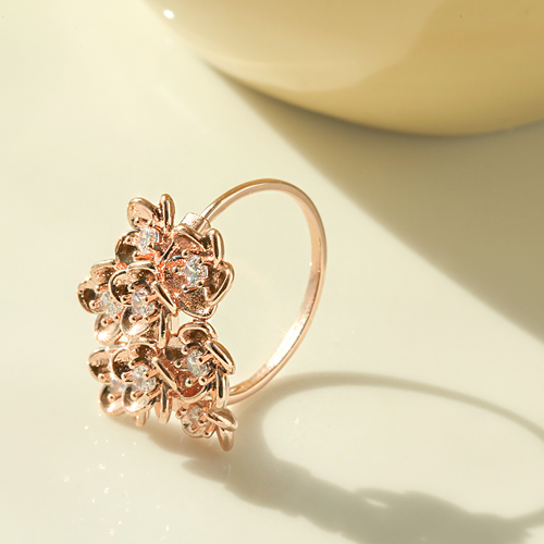 Daily Sale★<BR> <font color="red">♣Garden Series♣</font><br> Flower Basket Ring (free, L)<BR> RA0640