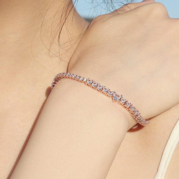 Free summer special price + free shipping★<br><font color="red"></font> Prong crystal bracelet<BR> BA0506