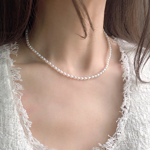 Summer Sale Special + Free Shipping★ <font color="red"><br>primium natural freshwater pearls★</font><br> Classic Freshwater Pearl Necklace<br> NA0536