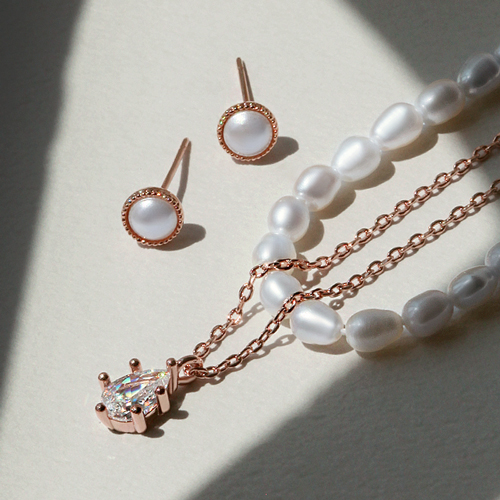 Summer Sale Special + Free Shipping★ <font color="red"><br>primium natural freshwater pearls★</font><br> Classic Freshwater Pearl Necklace<br> NA0536