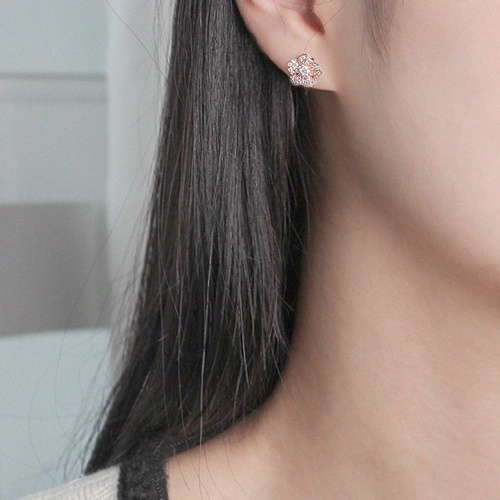 New arrivals 50% off ★Free shipping<br> <font color="red">92.5 Silver★</font><br> Mosothis Earring<br> EA0069_A