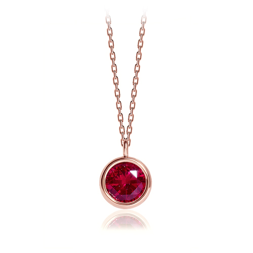Summer Sale Special + Free Shipping★<br><font color="red"></font> Berry Ruby Necklace<br> NA0572