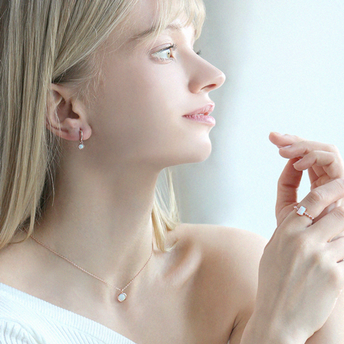 Summer Sale Special + Free Shipping★<br> <font color="red">14k★<br> Earring/Necklace/Ring SET</font><br> Lime opal SET SET0370