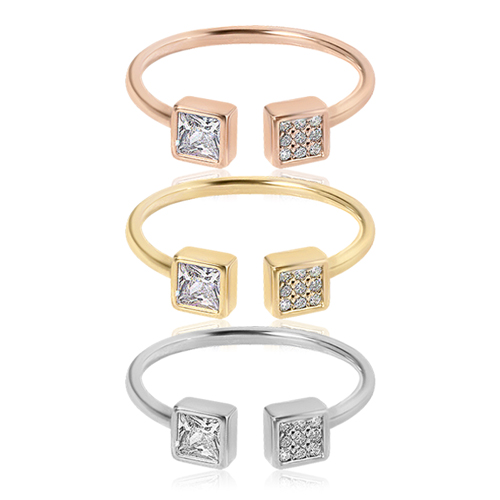 Free summer special price + free shipping★<br> <font color="red">Total 92.5 Silver</font><br> Basic Vian Ring<br> LRA0005